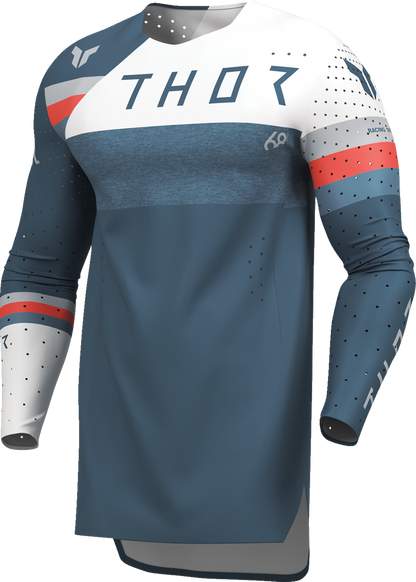 Blue and white THOR Sportmode League Jersey 2XL with thor logo and athletic design, part number 2910-8362