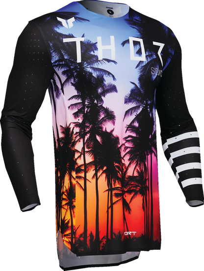 Black THOR Sportmode SD jersey in XL size, featuring breathable fabric and sport design, with part number 2910-8115.