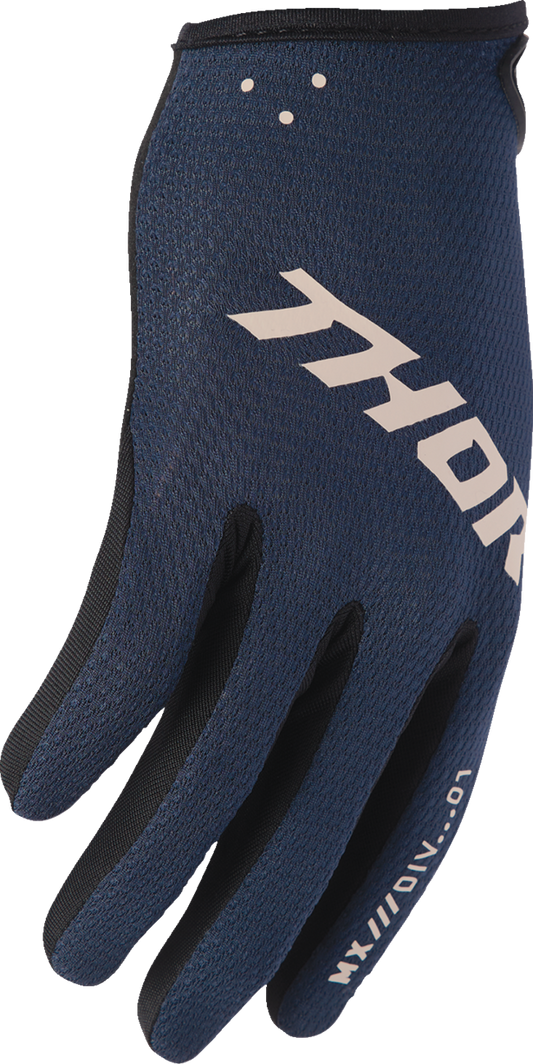 THOR, THOR Women's Ridemode Static Gloves - Midnight, Small (Part No. 3331-0304)
