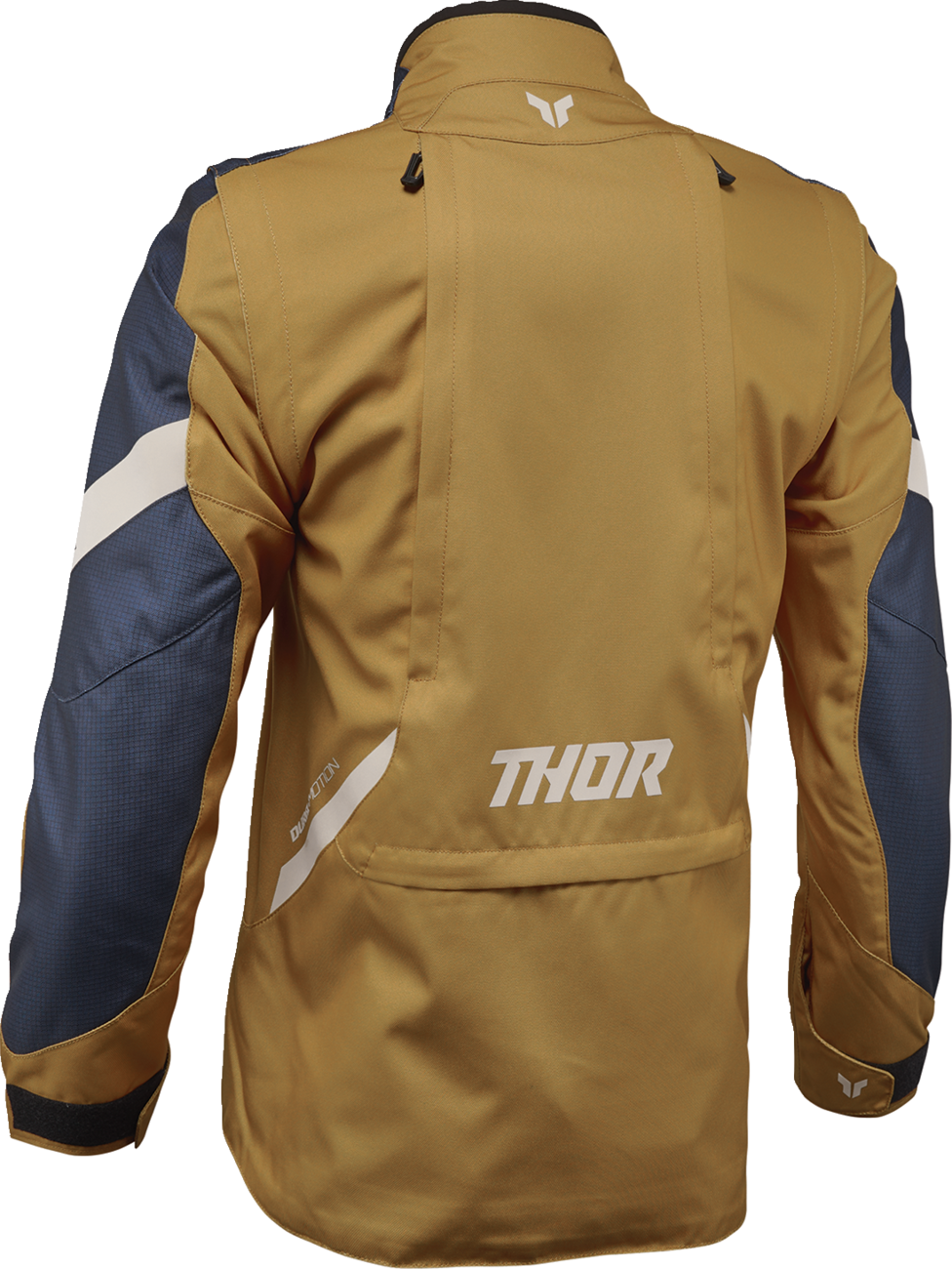 Women’s THOR Terrain Jacket in caramel and midnight, size XS, featuring a durable outdoor jacket design with a sleek style.