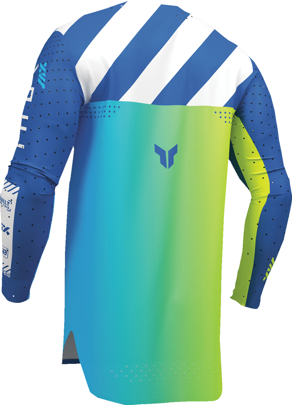 THOR, THOR Youth Sportmode Synth Jersey – Blue, Part Number 2912-2575