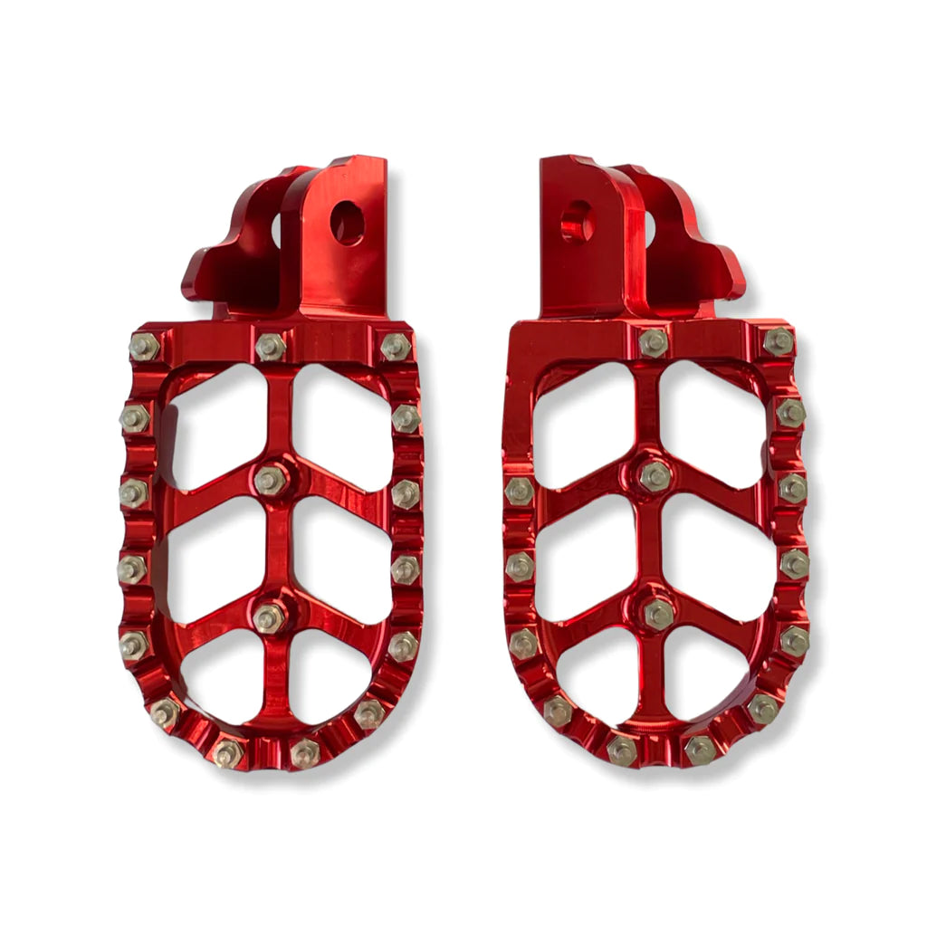 THRASHED MINIS CRF110/125 DIRECT FIT OFFSET FOOTPEGS - Howling Moto