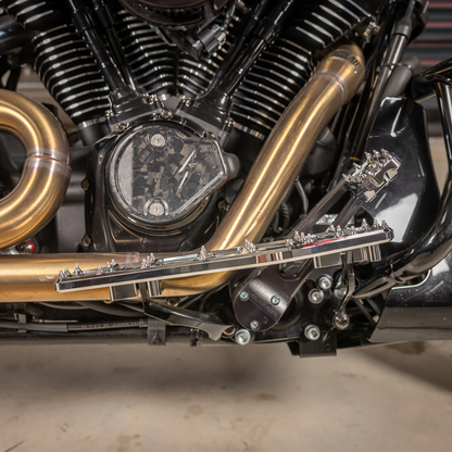 THRASHIN SUPPLY CO. Aggressor Brake Pedal - Chrome for Touring Models TSC-2221-3