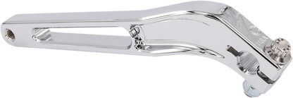 Chrome shifter lever from THRASHIN SUPPLY CO. with TSC-2900-3 model for enhanced gear shifting performance.