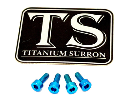 Titanium Baja Designs Headlight Cover Plate Bolts (4)