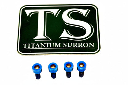 Titanium Baja Designs Headlight Cover Plate Bolts (4)