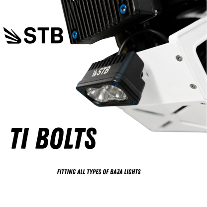 Titanium Bolt Kit for E-Bike Lights