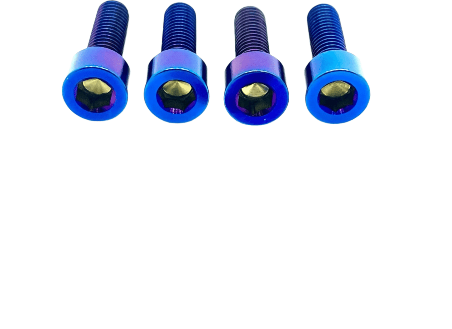 Titanium Caliper Bolt Kit (30mm bolts) - Howling Moto