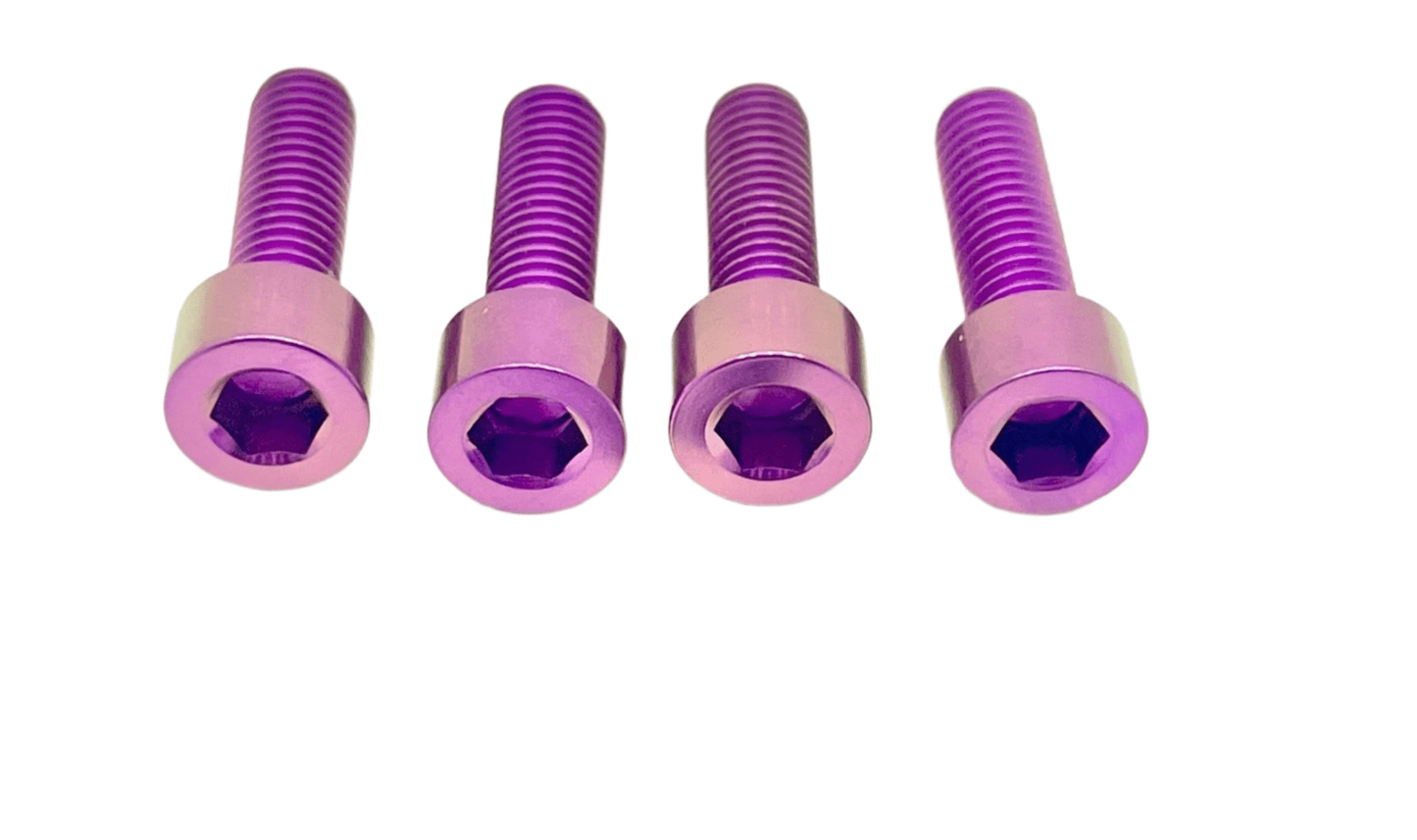 Titanium Caliper Bolt Kit (30mm bolts) - Howling Moto