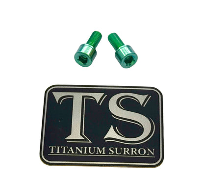 Titanium E-Moto Headlight Mount Bolts - Howling Moto