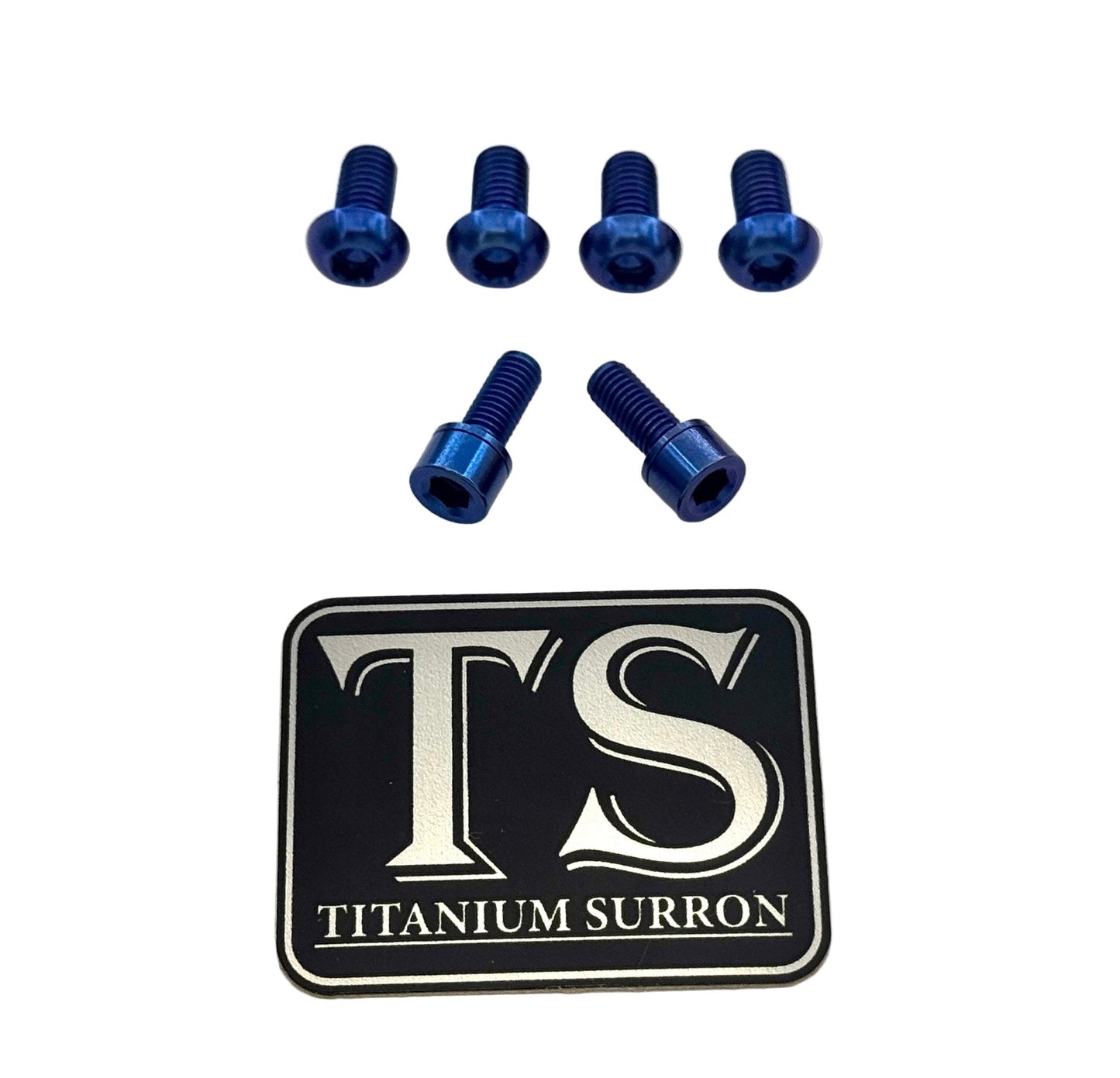 Titanium E-Moto Headlight Mount Bolts - Howling Moto