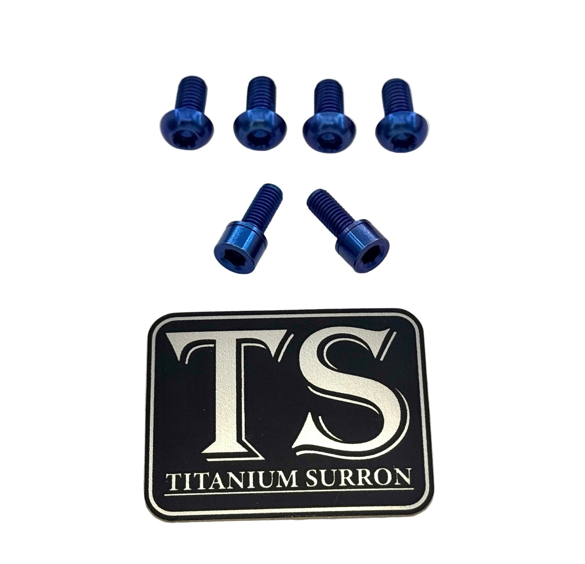 Titanium E-Moto Headlight Mount Bolts - Howling Moto