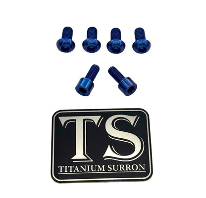 Titanium E-Moto Headlight Mount Bolts - Howling Moto