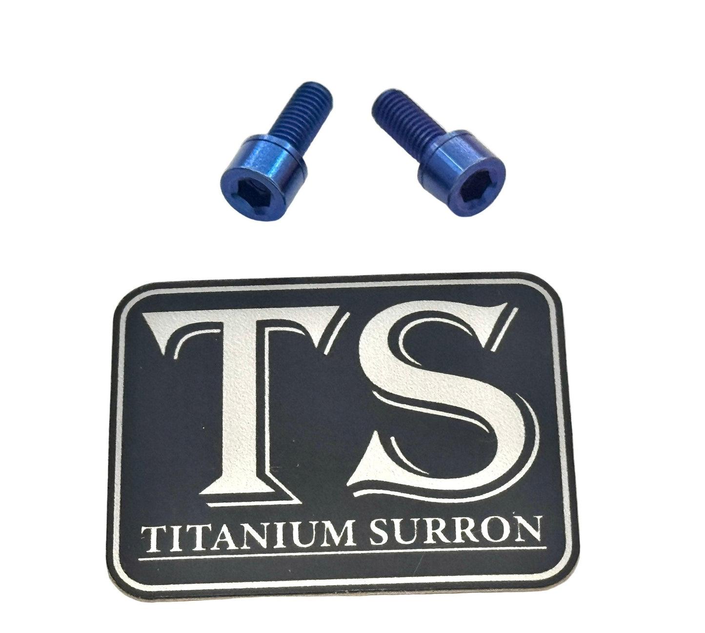 Titanium E-Moto Headlight Mount Bolts - Howling Moto