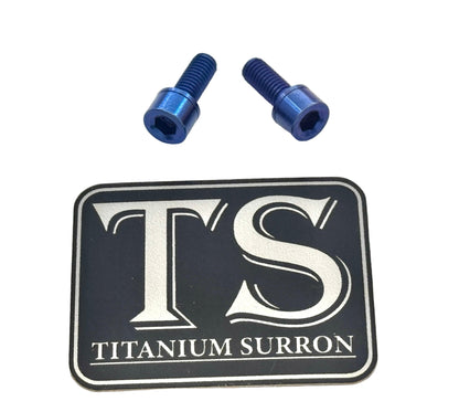 Titanium E-Moto Headlight Mount Bolts - Howling Moto