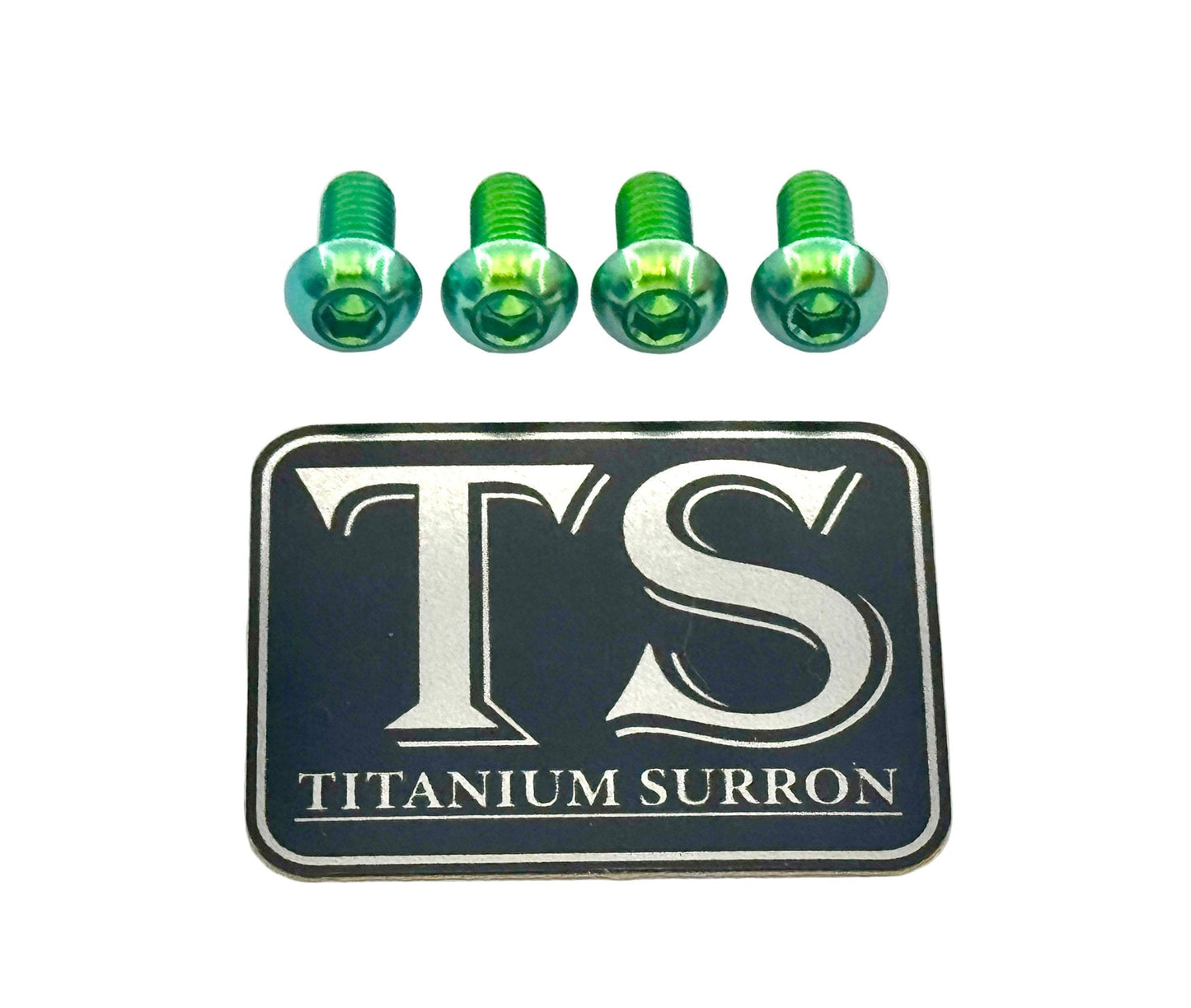 Titanium E-Moto Headlight Mount Bolts - Howling Moto