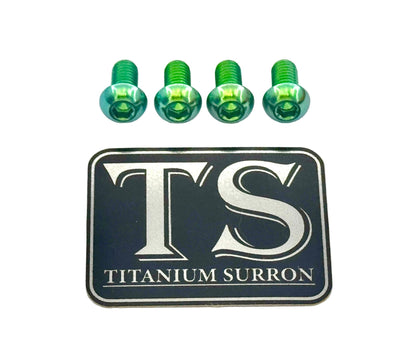 Titanium E-Moto Headlight Mount Bolts - Howling Moto