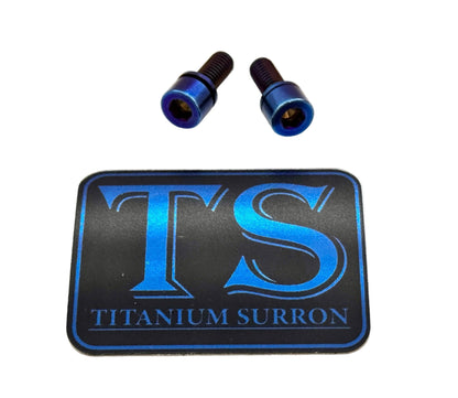 Titanium E-Moto Headlight Mount Bolts - Howling Moto