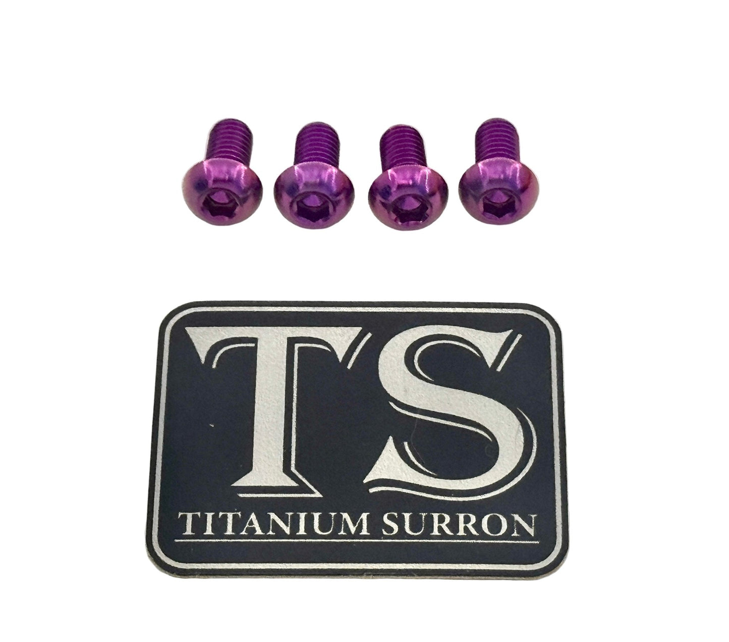 Titanium E-Moto Headlight Mount Bolts - Howling Moto