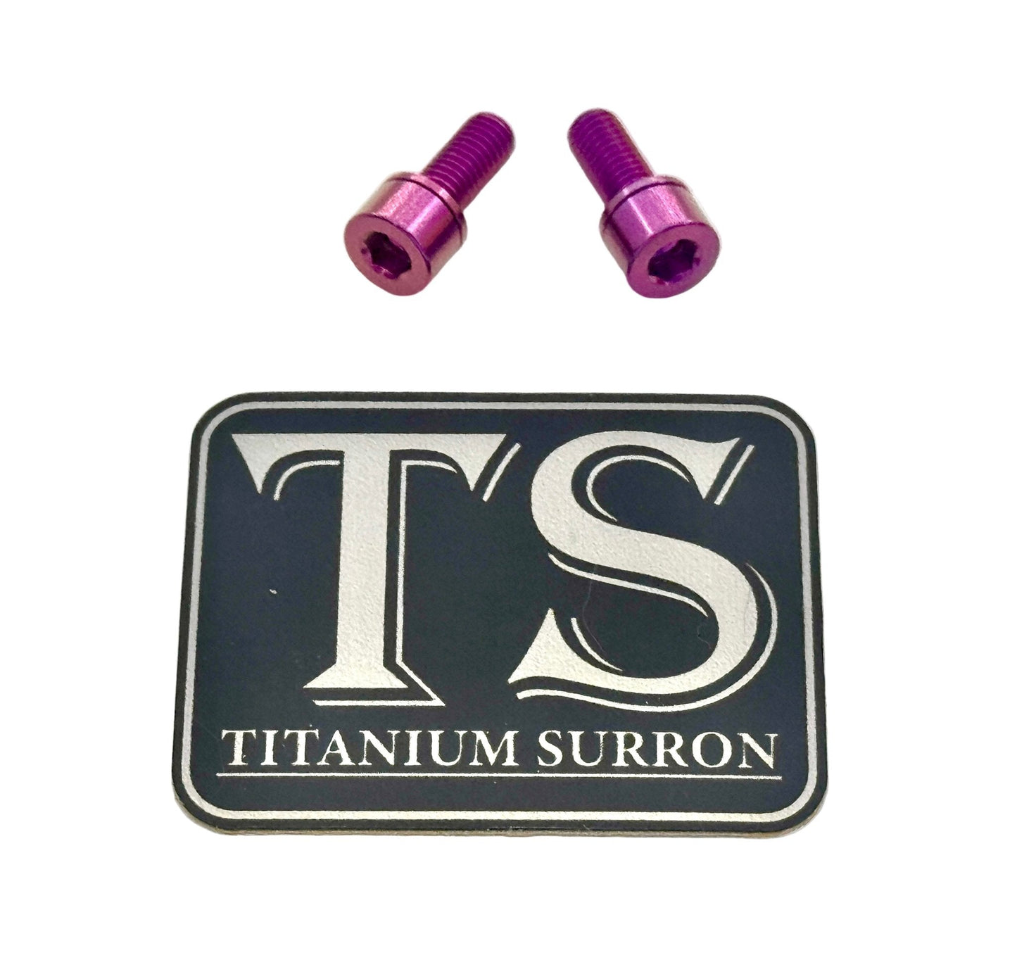 Titanium E-Moto Headlight Mount Bolts - Howling Moto