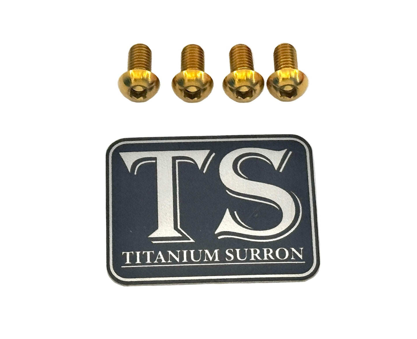 Titanium E-Moto Headlight Mount Bolts - Howling Moto