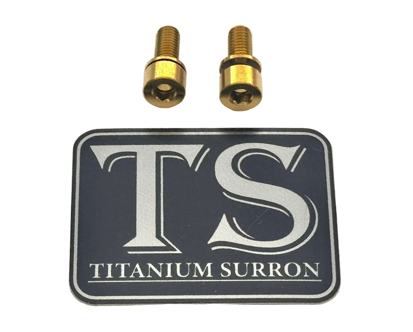 Titanium E-Moto Headlight Mount Bolts - Howling Moto