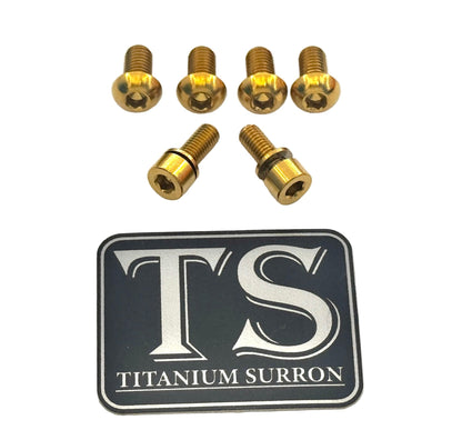 Titanium E-Moto Headlight Mount Bolts - Howling Moto