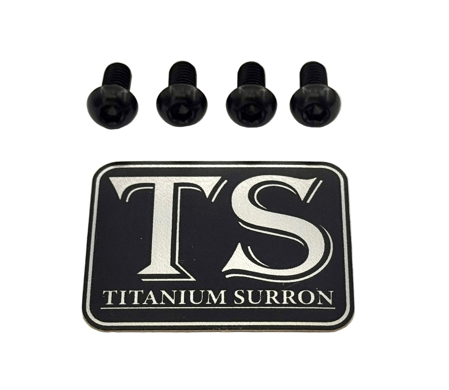 Titanium E-Moto Headlight Mount Bolts - Howling Moto
