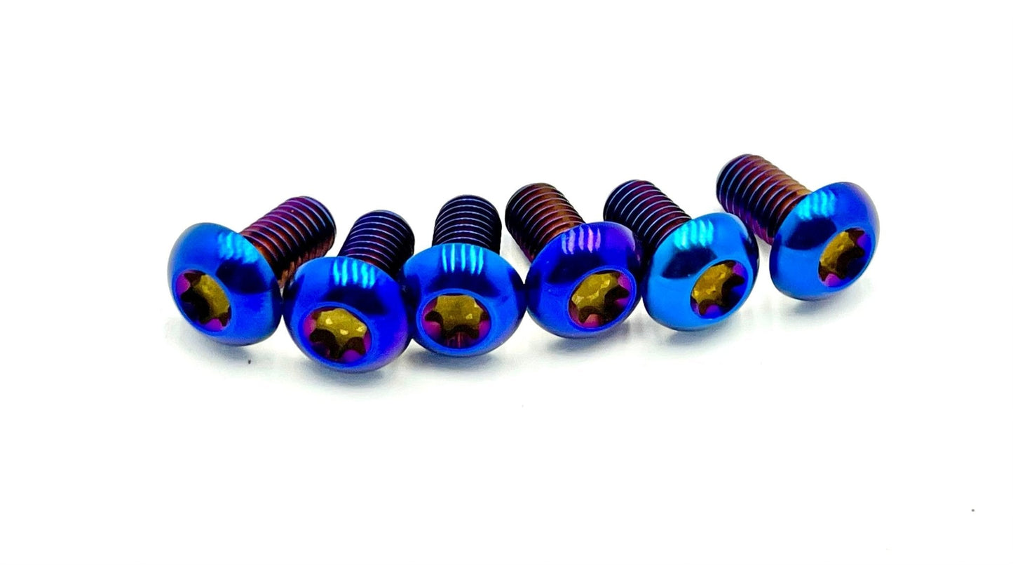 Titanium Bolts for Fork Plastics/ Guards (Most Forks) - Howling Moto