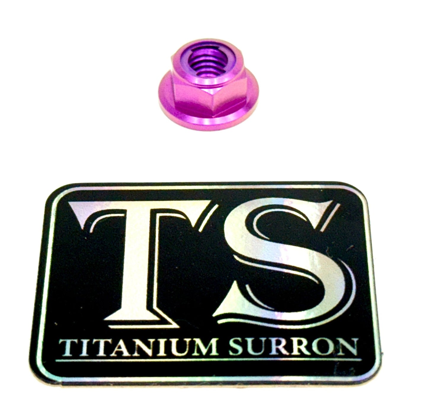 Titanium Lock Nut - M8x1.25