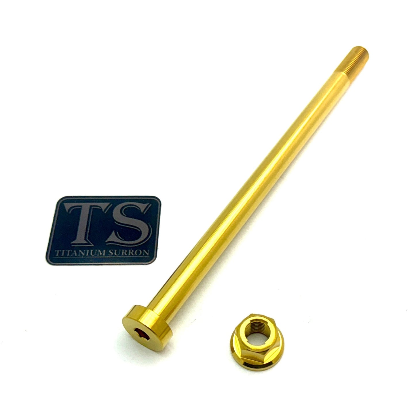 Titanium Rear Axle and Nut - Talaria