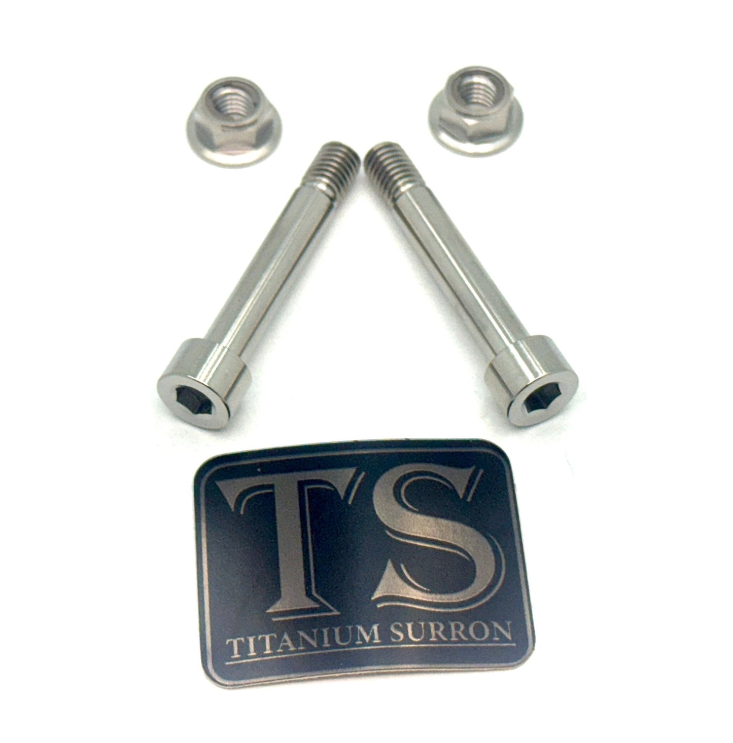 Titanium Rear Shock Mount Hardware (4 Pieces) Talaria XXX - Howling Moto