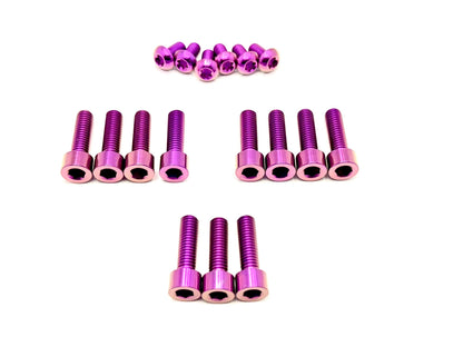 Titanium RFloXa Hawk 35 Pro and Max Fork Bolt Kits (21 pcs) - Howling Moto