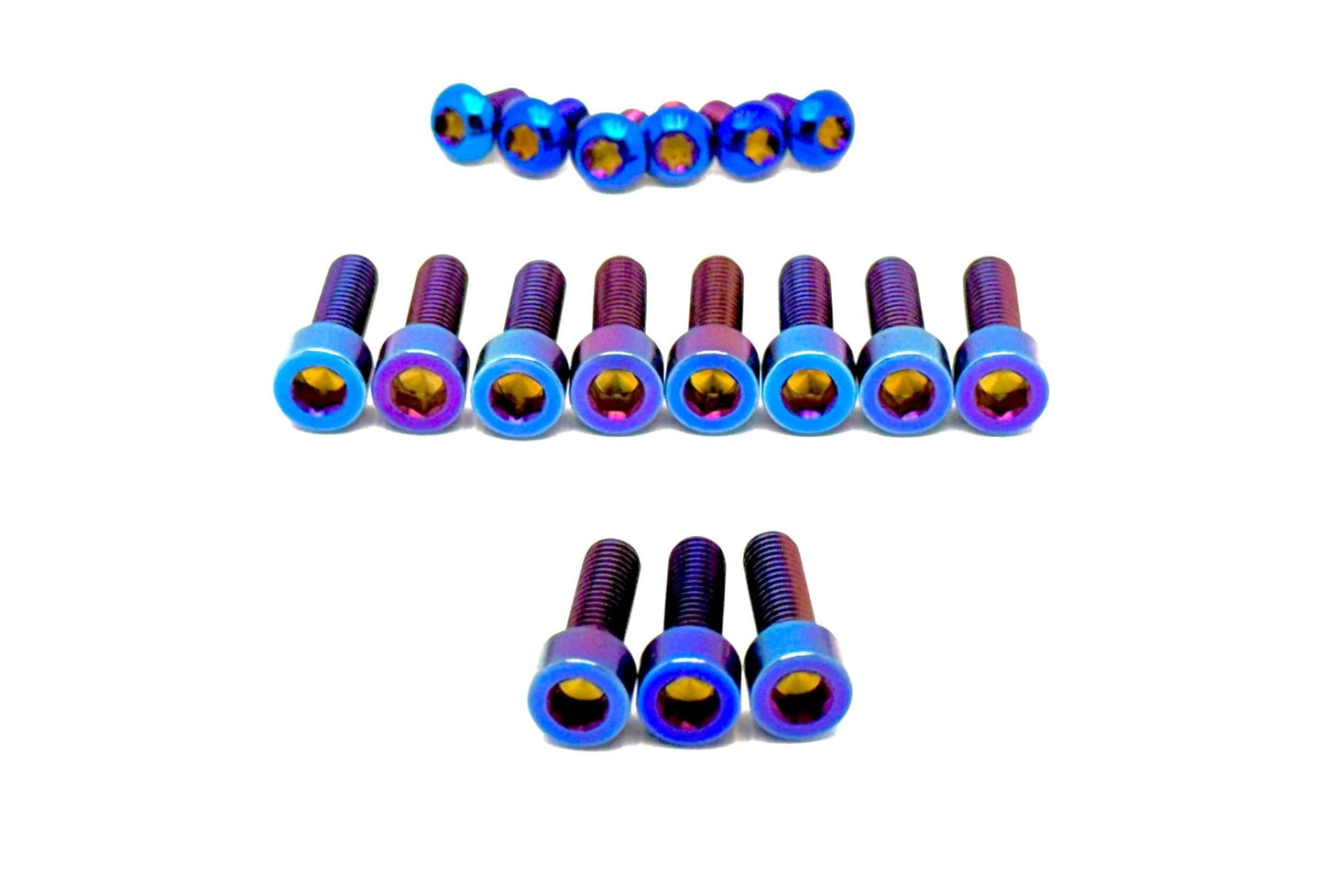 Titanium RFloXa Hawk 35 Pro and Max Fork Bolt Kits (21 pcs) - Howling Moto