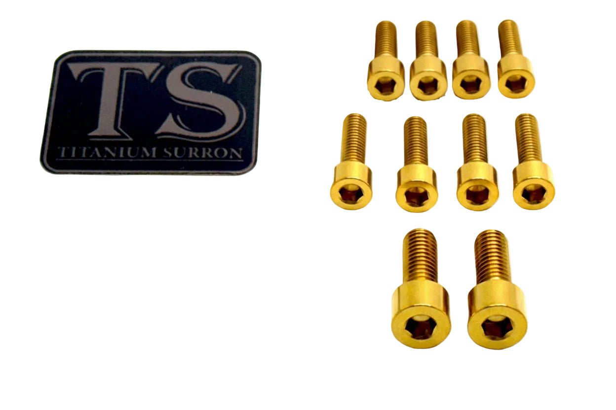 Titanium Stem/ Handlebar Mount Bolts - E-moto - Howling Moto