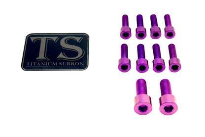 Titanium Stem/ Handlebar Mount Bolts - E-moto - Howling Moto