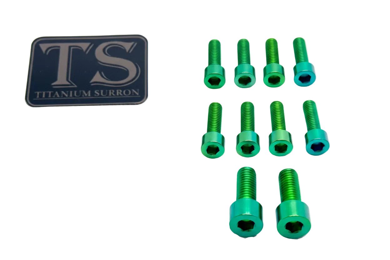 Titanium Stem/ Handlebar Mount Bolts - E-moto - Howling Moto