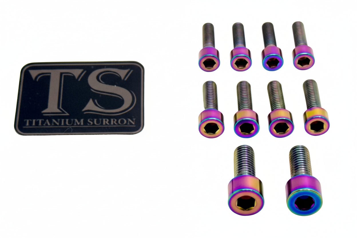 Titanium Stem/ Handlebar Mount Bolts - E-moto - Howling Moto