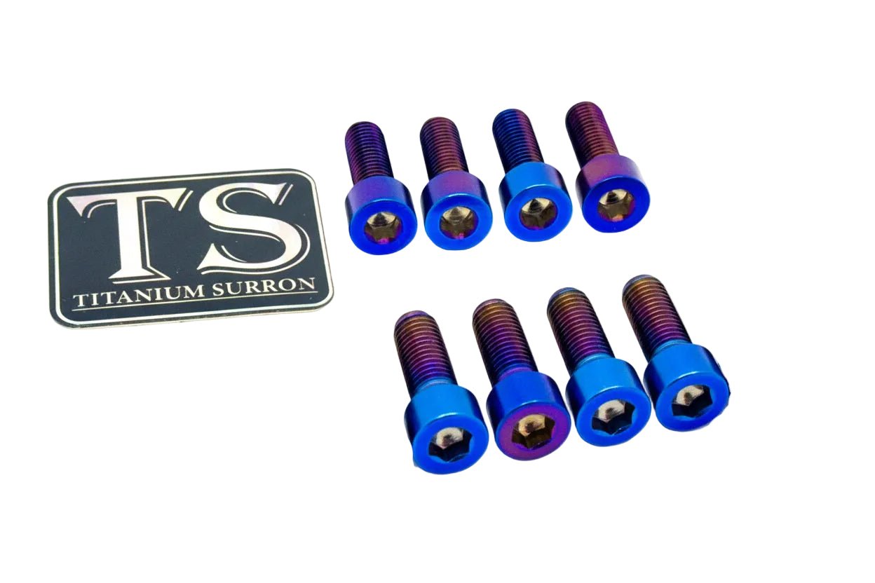 Titanium Stem/ Handlebar Mount Bolts - E-moto - Howling Moto