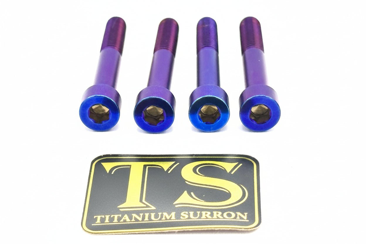 Titanium Stem/ Handlebar Mount Bolts - E-moto - Howling Moto