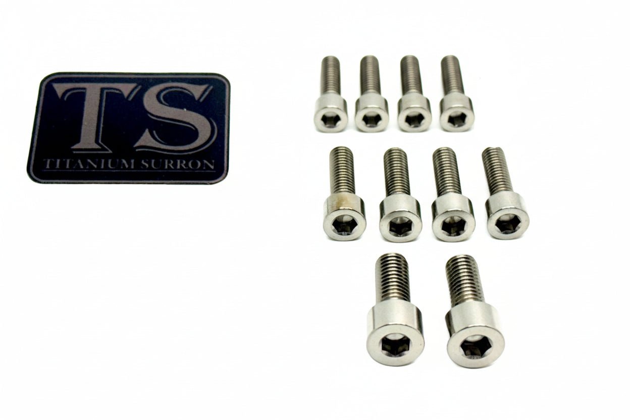 Titanium Stem/ Handlebar Mount Bolts - E-moto - Howling Moto