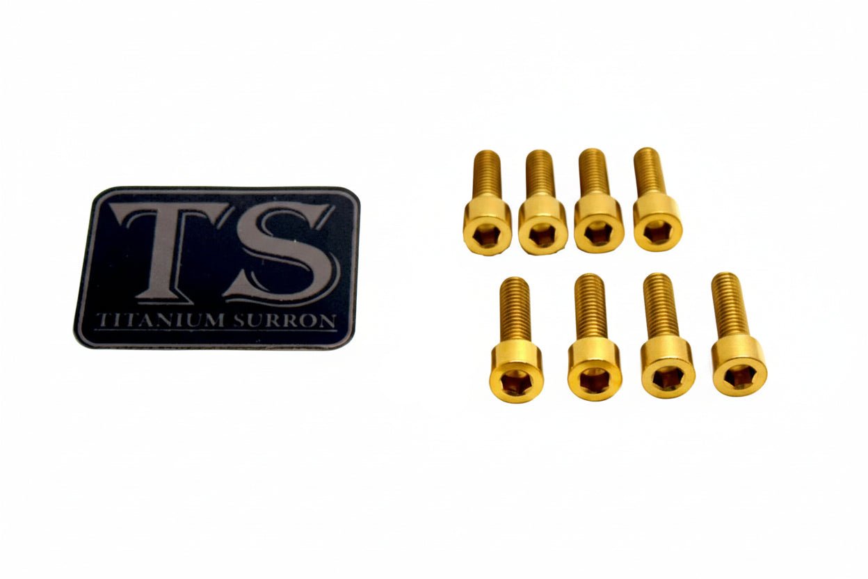 Titanium Stem/ Handlebar Mount Bolts - E-moto - Howling Moto
