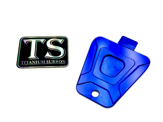 Custom CNC Aluminum Horn Delete Cover E-Ride Pro and Surron - Howling Moto
