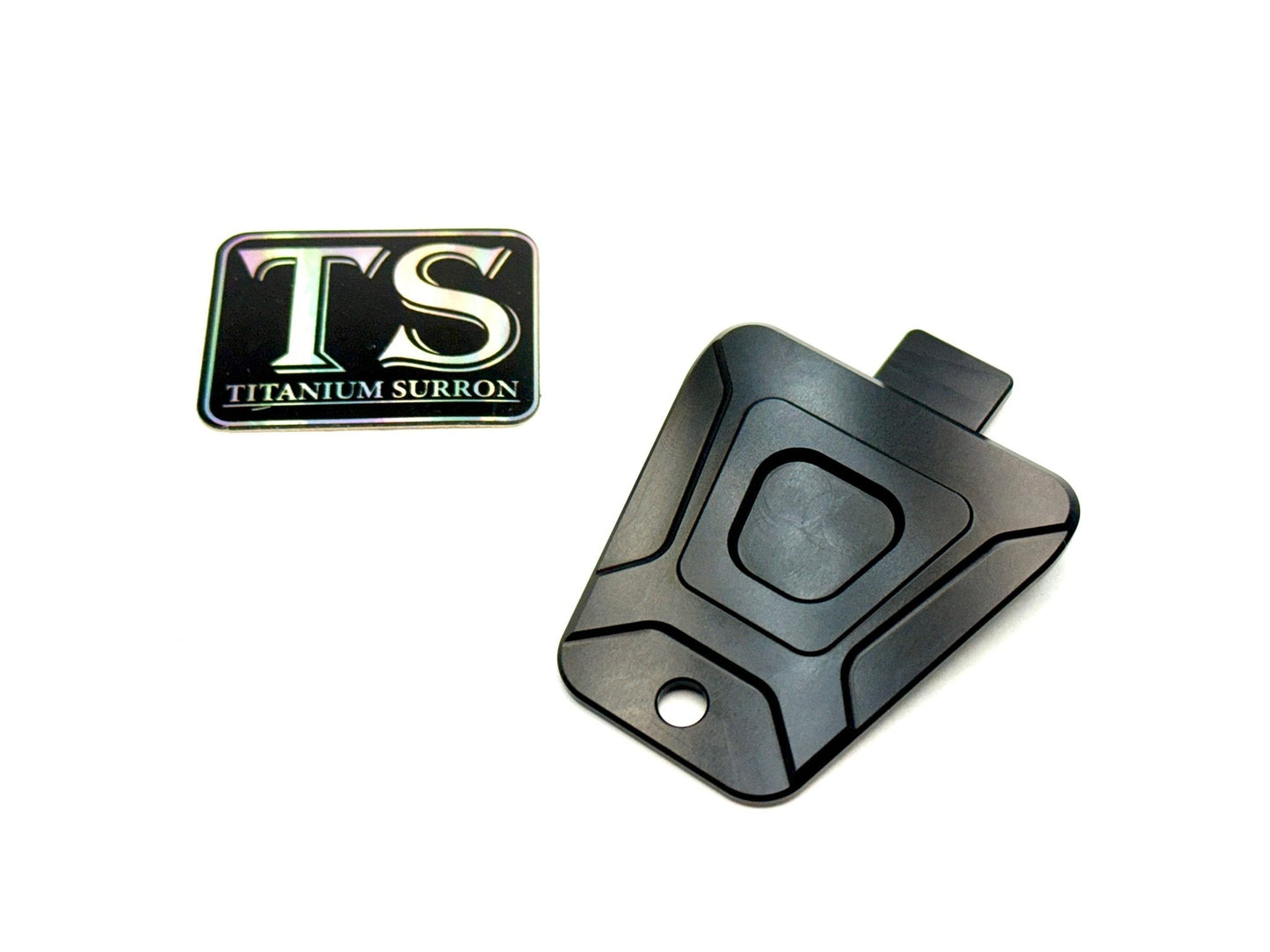 Custom CNC Aluminum Horn Delete Cover E-Ride Pro and Surron - Howling Moto