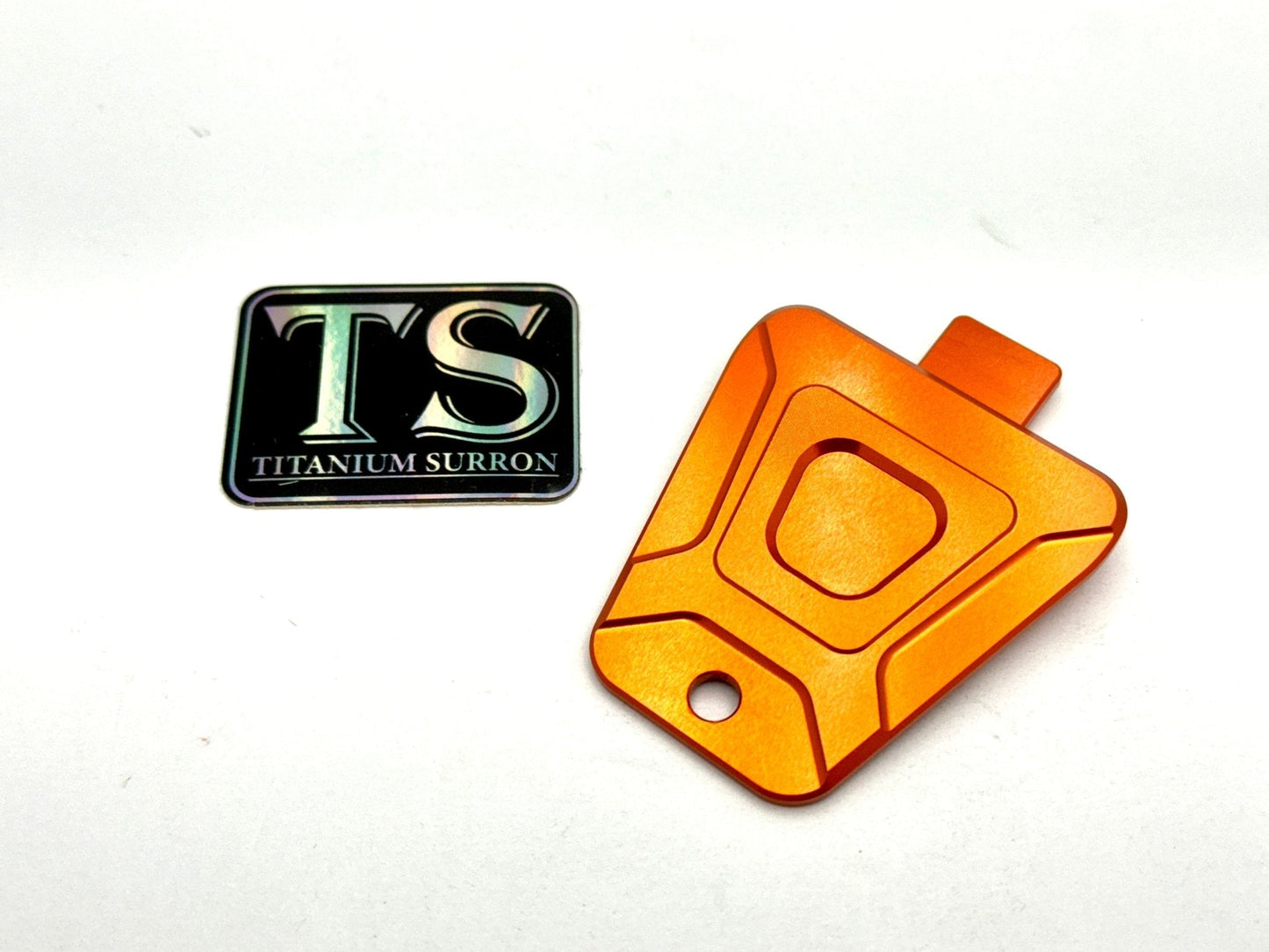 Custom CNC Aluminum Horn Delete Cover E-Ride Pro and Surron - Howling Moto