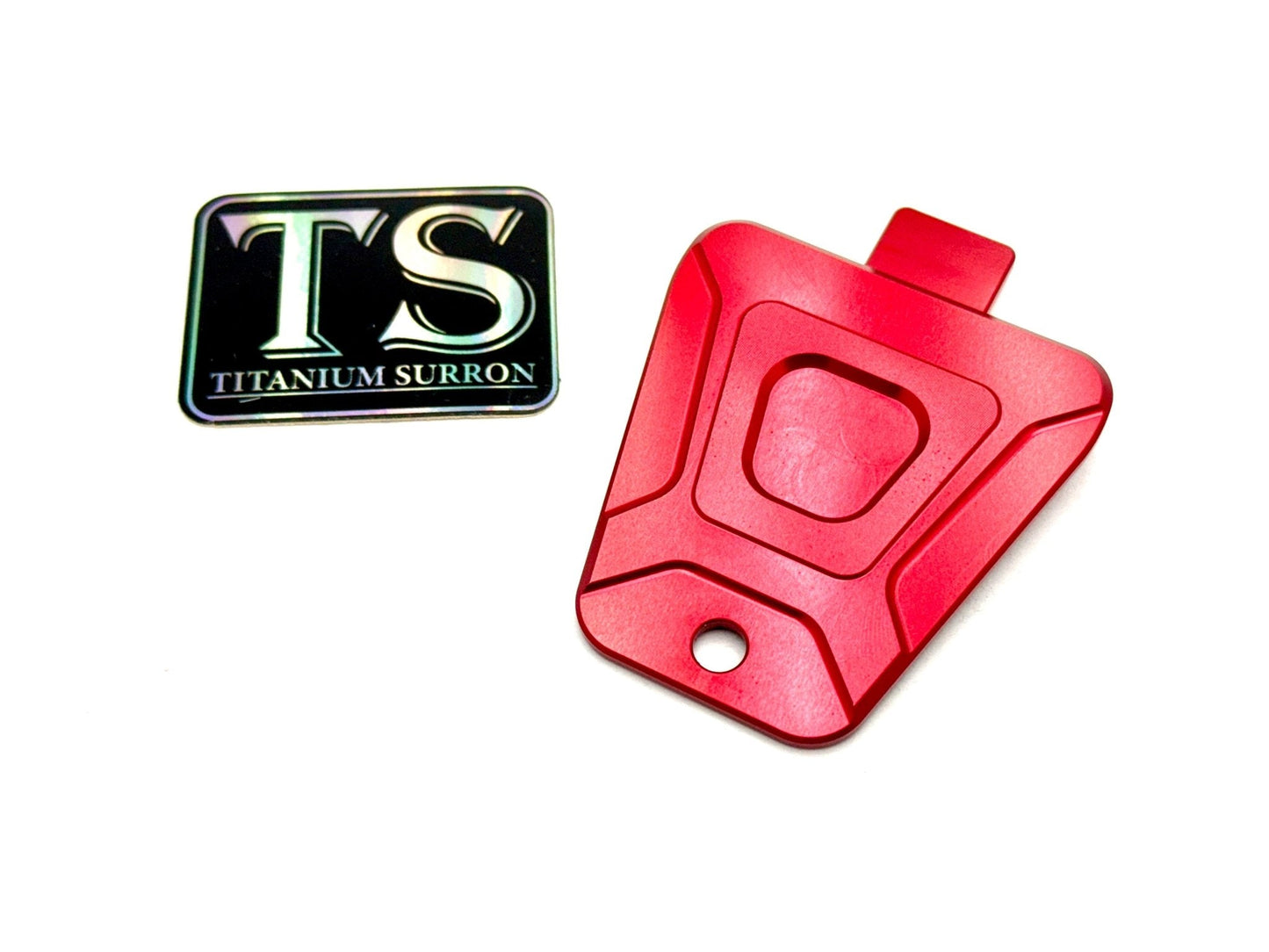 Custom CNC Aluminum Horn Delete Cover E-Ride Pro and Surron - Howling Moto