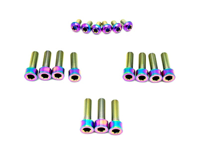 Titanium FastAce 2.0/3.0 Bolt Kits ALX13RC/ AHX12RV - Howling Moto
