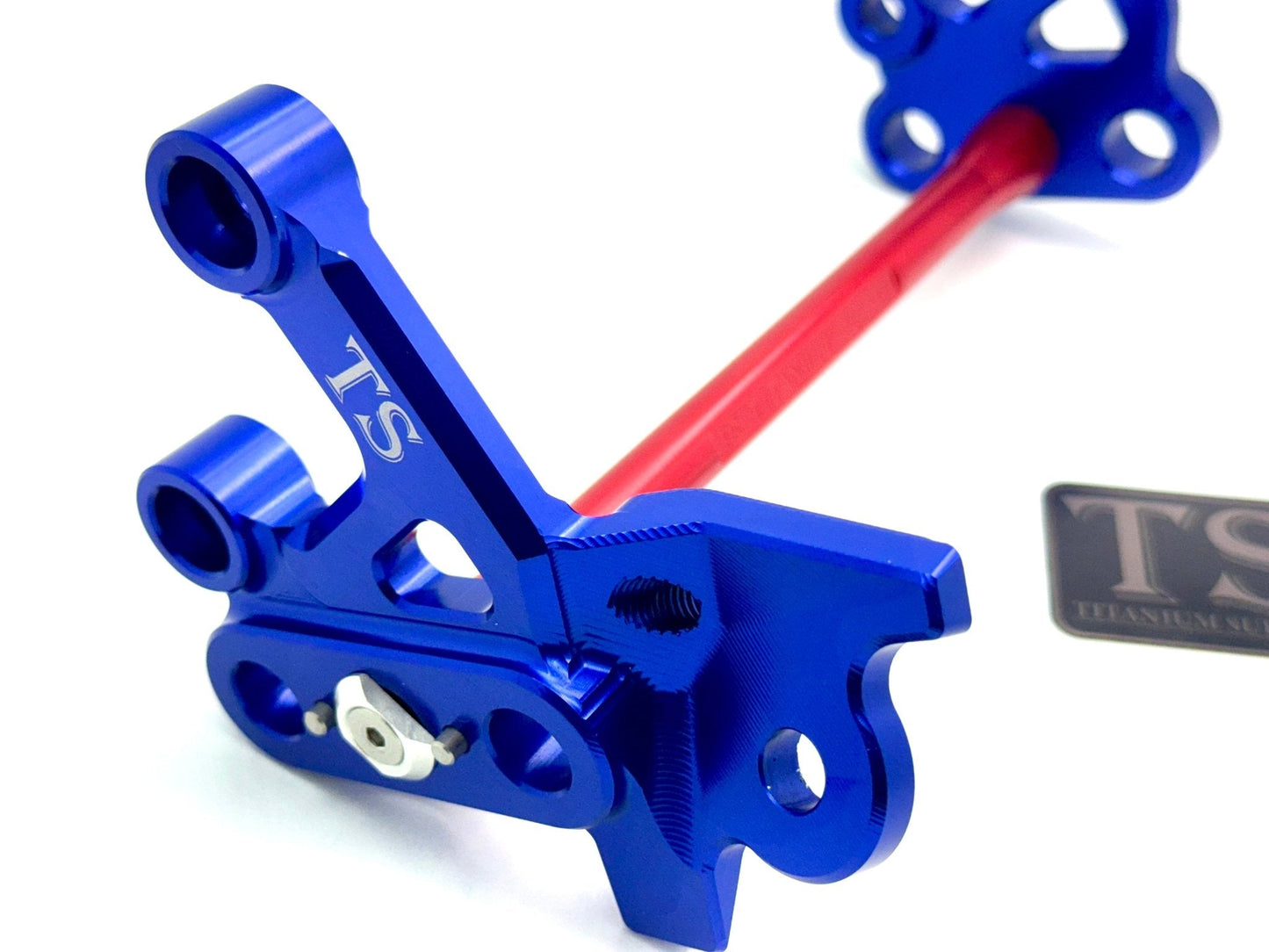 Custom CNC Aluminum Footpeg Bracket Assembly E-Ride Pro SS and S - Howling Moto