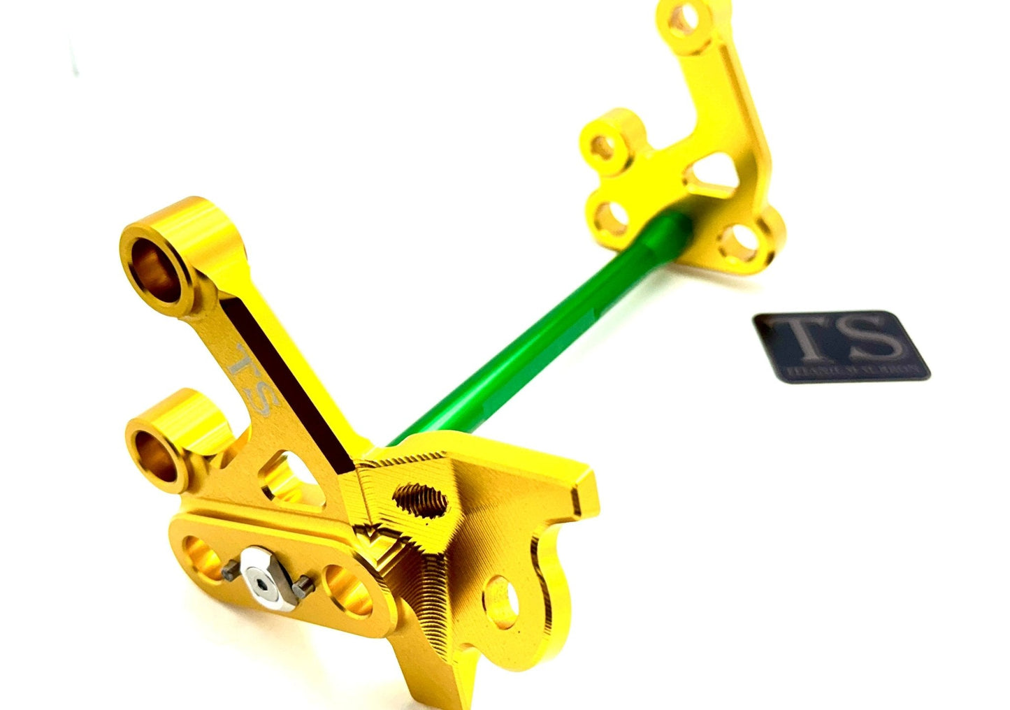 Custom CNC Aluminum Footpeg Bracket Assembly E-Ride Pro SS and S - Howling Moto