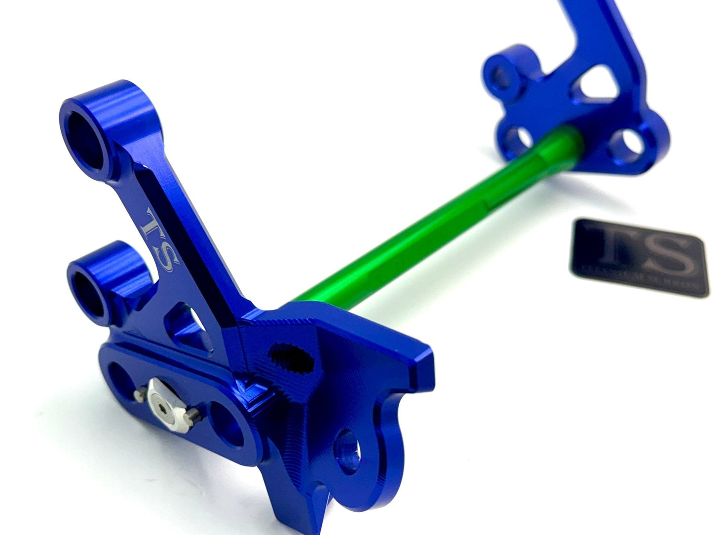 Custom CNC Aluminum Footpeg Bracket Assembly E-Ride Pro SS and S - Howling Moto